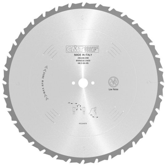 286.036.20M Piła tarcza budowlana CMT