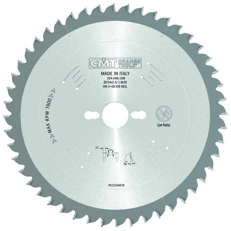 294.048.10M Piła tarcza do cięcia poprzecznego i wzdłużnego CMT