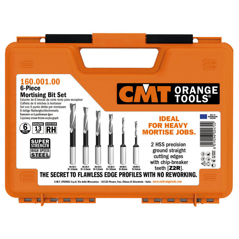 Zestaw frez&oacute;w oscyl. SP S-13   6 szt.  RH - CMT 160.001.00
