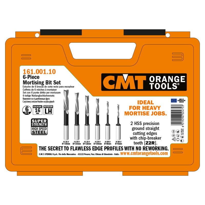 161.001.10 Zestaw 6 frez&oacute;w oscylacyjnych CMT
