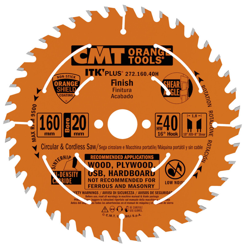 272.160.40H Piła tarcza ultracienka do pił ukosowych CMT