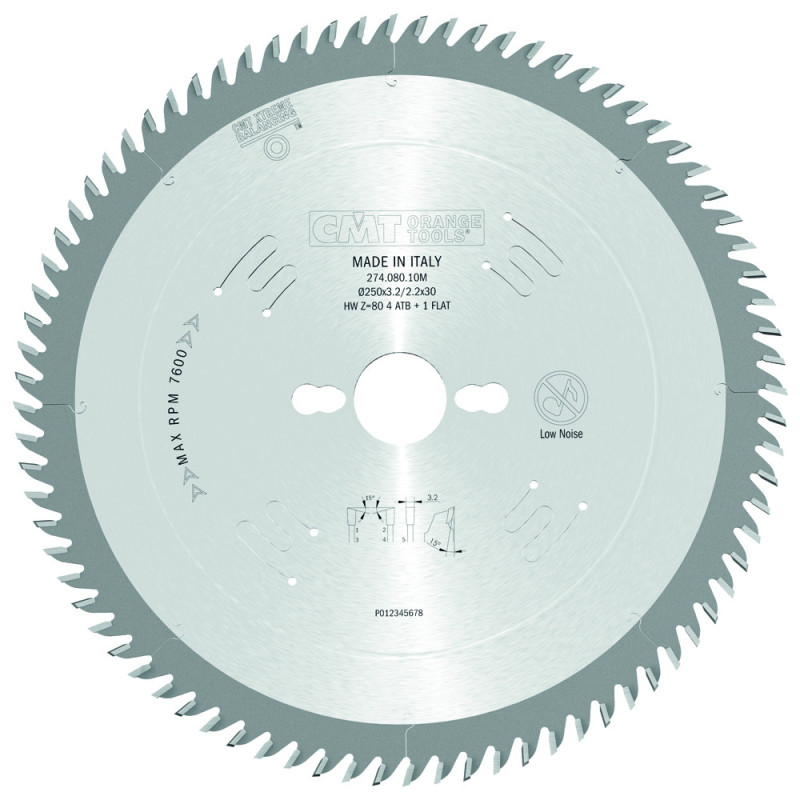 274.080.10M Piła tarcza do cięcia poprzecznego CMT