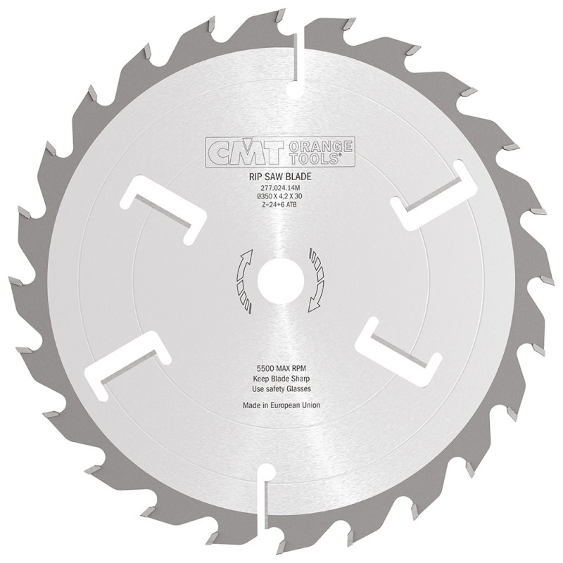 277.024.14M Piła tarcza do wielopił o grubym zębie CMT