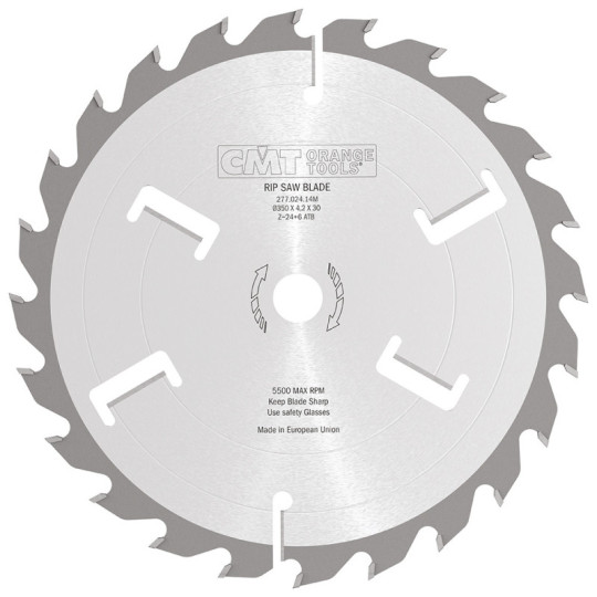 277.024.14M Piła tarcza do wielopił o grubym zębie CMT