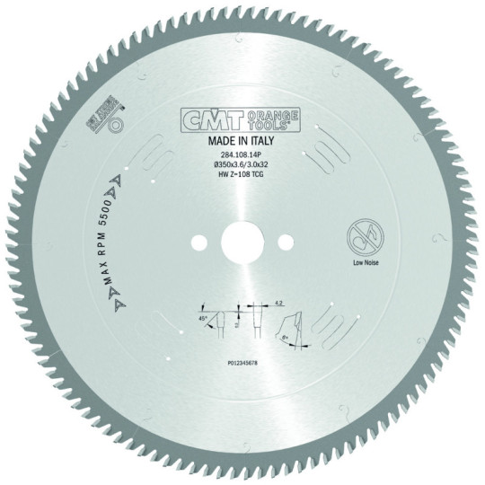 284.108.14P Piła tarcza do materiał&oacute;w nieżelaznych oraz plastiku CMT
