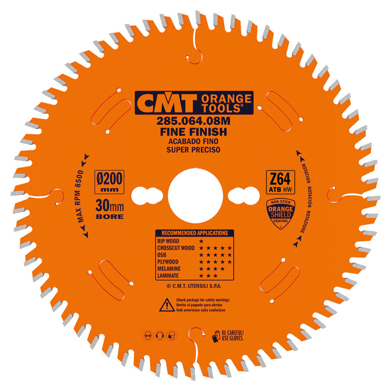 285.064.08M Piła tarcza wykończeniowa CMT