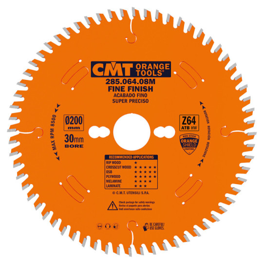 285.064.08M Piła tarcza wykończeniowa CMT