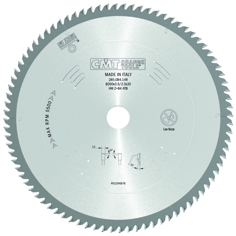 285.084.14R Piła tarcza do cięcia poprzecznego i wzdłużnego CMT