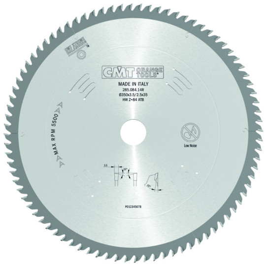 285.084.14R Piła tarcza do cięcia poprzecznego i wzdłużnego CMT