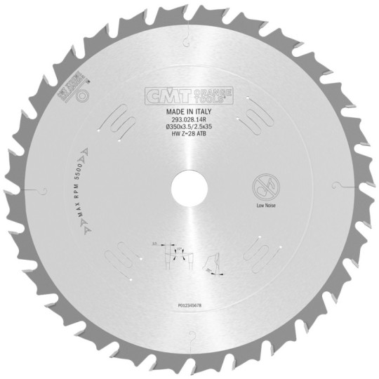 293.028.14R Piła tarcza do cięcia wzdłużnego CMT