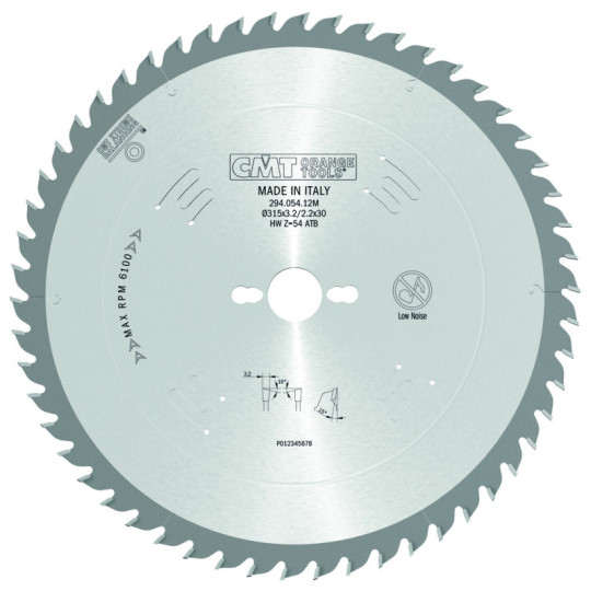 294.054.12M Piła tarcza do cięcia poprzecznego i wzdłużnego CMT