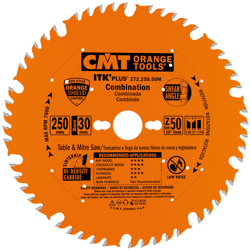 272.250.50M Piła ITK D-250, F-30, Z-50, K-2,4/1,6, 15&deg;, 4xATB + 1 PR CMT