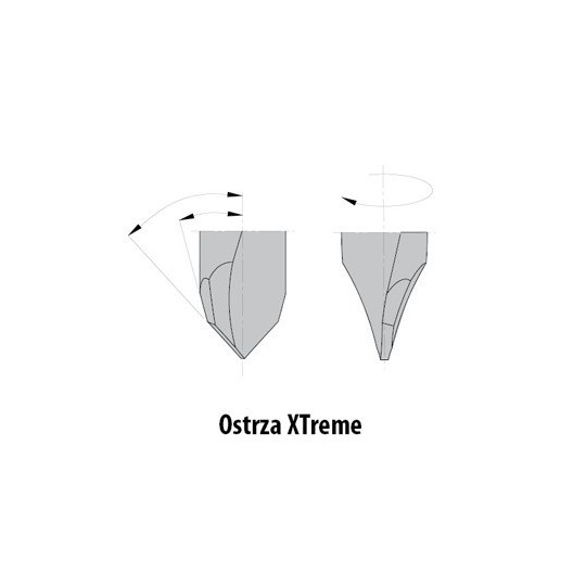 Wiertło Xtreme nieprzelotowe