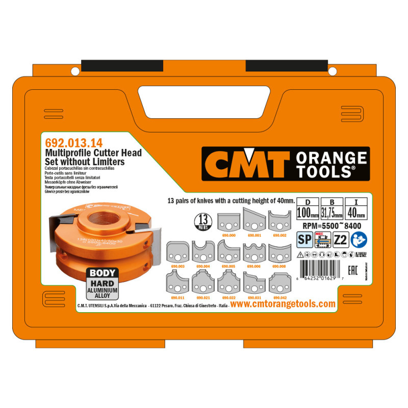 692.013.14 Zestaw multiprofilowy CMT