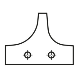 695.004.15 Para nożyk&oacute;w CMT
