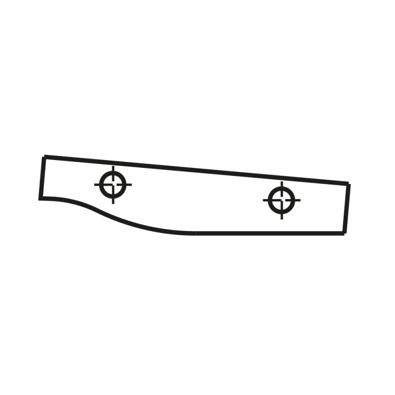 695.013.A2 Para nożyk&oacute;w typ B60x11,9x1,5 do 694.013 CMT