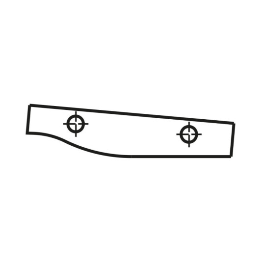 695.013.A2 Para nożyk&oacute;w typ B60x11,9x1,5 do 694.013 CMT