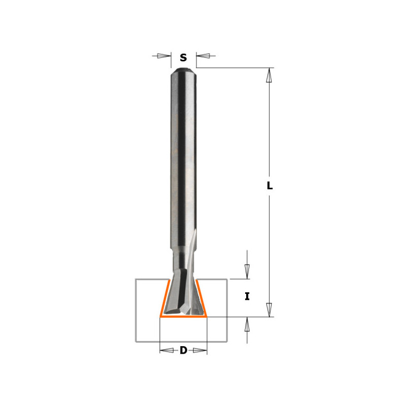 818.079.11 Frez do połączeń na &bdquo;jask&oacute;łczy ogon&rdquo; CMT