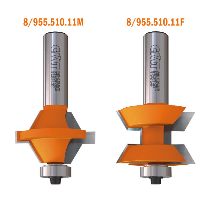 855.510.11 Zestaw frez&oacute;w do łączeń 60 stopni CMT