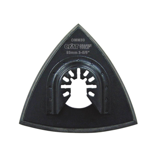 OMM30-X1 Tr&oacute;jkątna perforowana stopa szlifierska 93mm uchwyt uniwersalny CMT