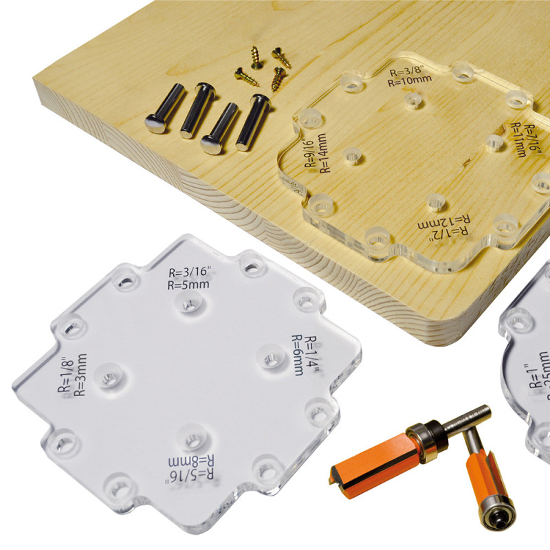 TMP-R12 Szablon do zaokrągleń narożnik&oacute;w CMT