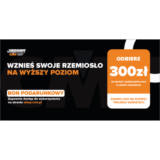 Bon podarunkowy 300zł CMT Bon podarunkowy 300zł CMT