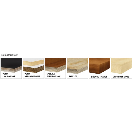287.034.06H Piła tarcza do materiałów dwustronnie laminowanych CMT