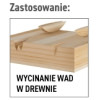 240.004.04 Frez do wycinania wad drewna CMT
