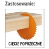 292.184.40E Piła tarcza do cięcia poprzecznego do elektronarzędzi CMT