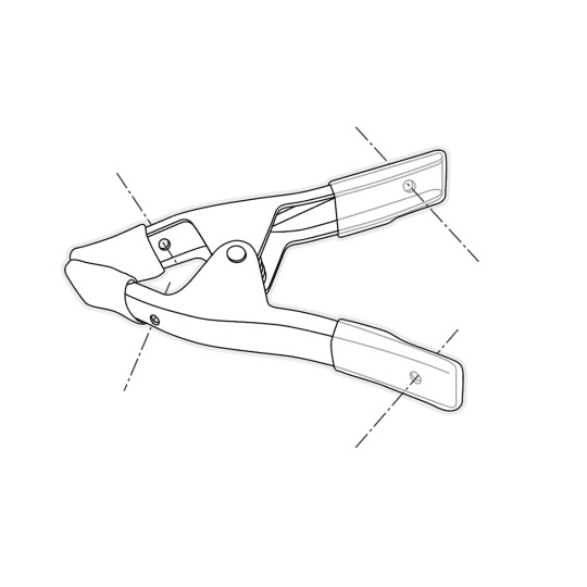 P30008 Ścisk sprężynowy metalowy PIHER 5,5 cm P30008 Ścisk sprężynowy metalowy PIHER 5,5 cm
