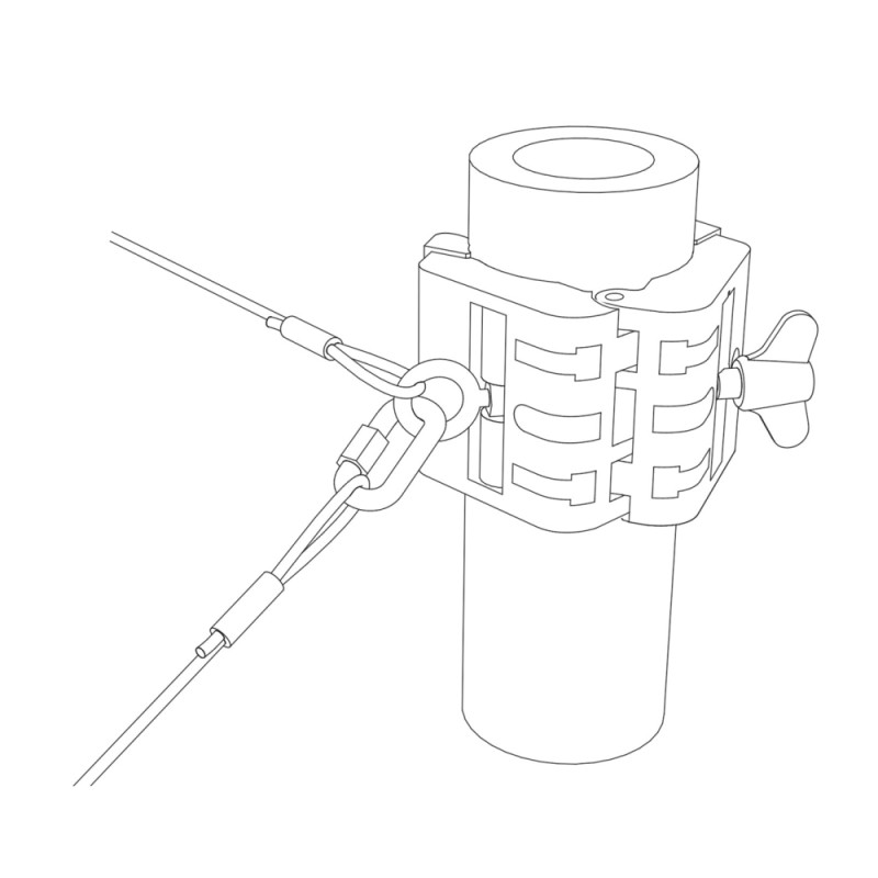 P34046 Uchwyt zacisk 'oko' do multi-podpórkiP34048 PIHER P34046 Uchwyt zacisk 'oko' do multi-podpórkiP34048 PIHER