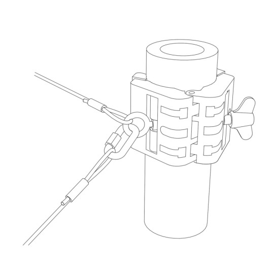 P34046 Uchwyt zacisk 'oko' do multi-podpórkiP34048 PIHER P34046 Uchwyt zacisk 'oko' do multi-podpórkiP34048 PIHER