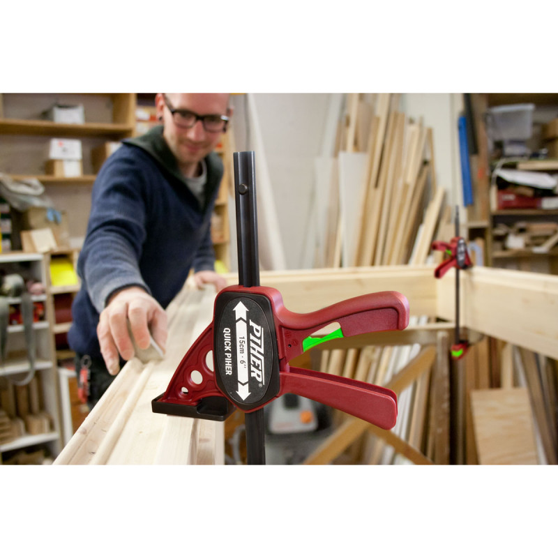 P52615 Ścisk stolarski QUICK-EXTRA PIHER 15 cm
