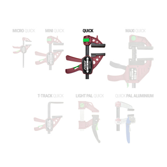 P52615 Ścisk stolarski QUICK-EXTRA PIHER 15 cm