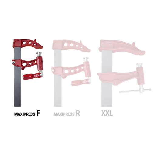 P60080 Ścisk stolarski / spawalniczy MAXIPRESS F PIHER 80 cm