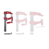 P60120 Ścisk stolarski / spawalniczy MAXIPRESS F PIHER 120 cm P60120 Ścisk stolarski / spawalniczy MAXIPRESS F PIHER 120 cm