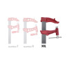 P12150 Ścisk tłokowy XXL 150 cm PIHER 150 cm