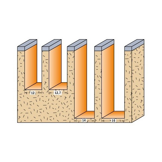 Frez prosty na płytki wymienne Frez prosty na płytki wymienne