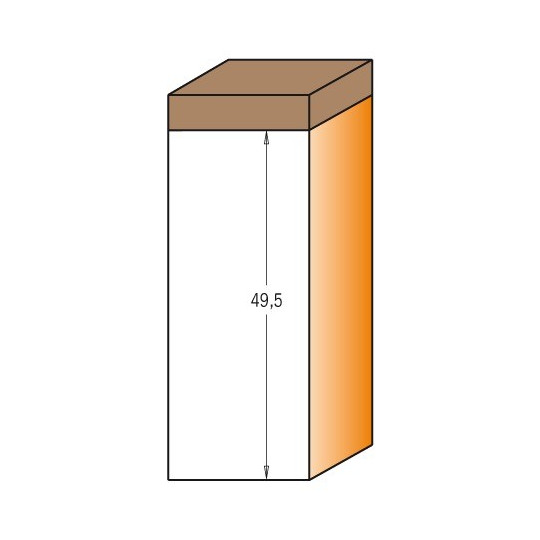 Frez prosty na płytki wymienne Frez prosty na płytki wymienne