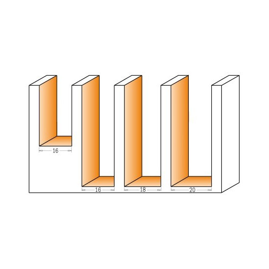 Frez prosty na płytki wymienne