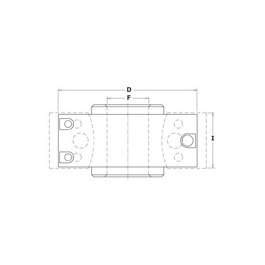 Głowica prosta bez ograniczników