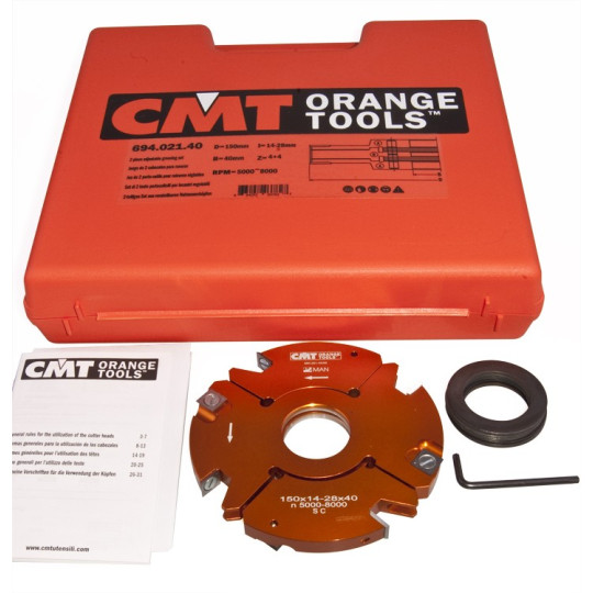 Regulowana głowica do rowkowania Regulowana głowica do rowkowania