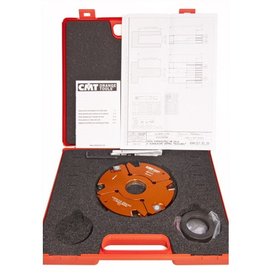 Regulowana głowica do rowkowania Regulowana głowica do rowkowania