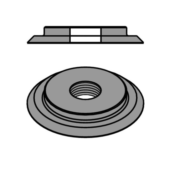 Pierścień gwintowany do głowic 694.001 Pierścień gwintowany do głowic 694.001