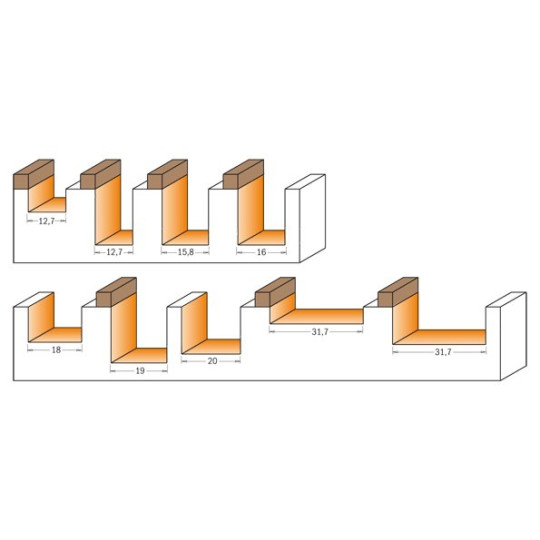 Frez na czop łączeniowy