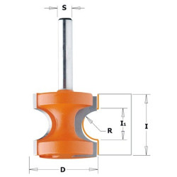 Frez zaokrąglający typu półwałek