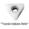 Delrin – łożysko trójkątne Delrin – łożysko trójkątne