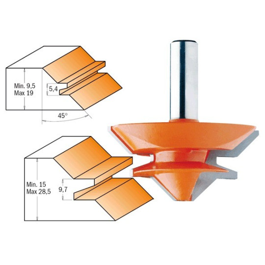 Frez do połączeń kątowych Frez do połączeń kątowych