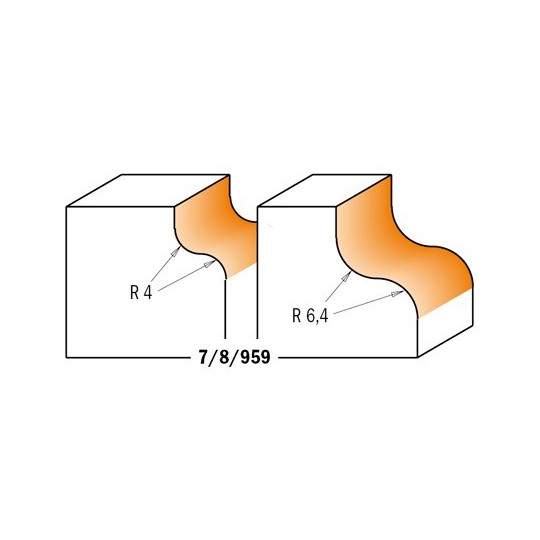 Frez profilujący – esownica Frez profilujący – esownica