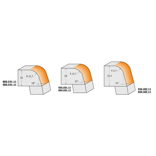 Frez zaokrąglająco-trymujący do twardych materiałów Frez zaokrąglająco-trymujący do twardych materiałów